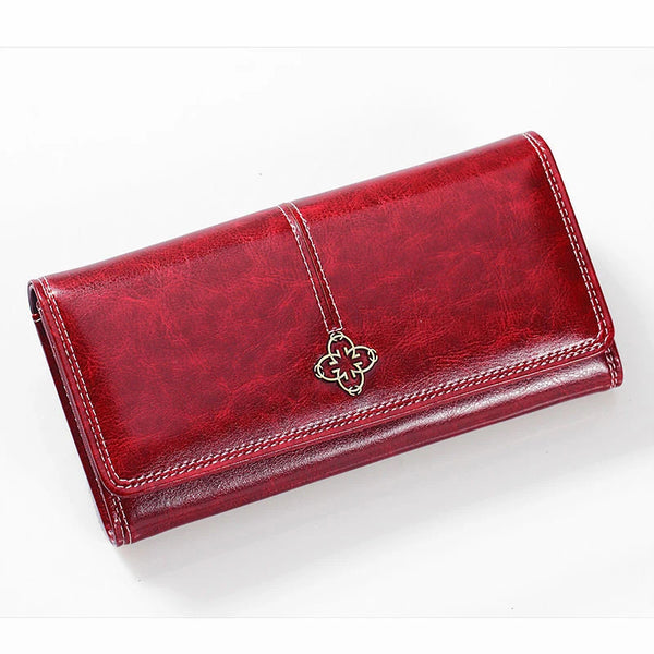 Women's Leather Wallet Fashion Women Purses 2025