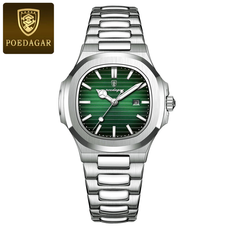 POEDAGAR Luxury Waterproof Luminous Date Ladies Watch Quartz Women's