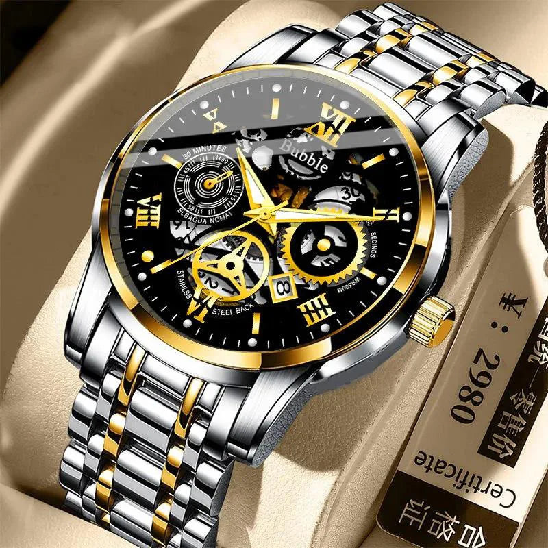 UTHAI Trendy High end  Quartz Wristwatches Waterproof