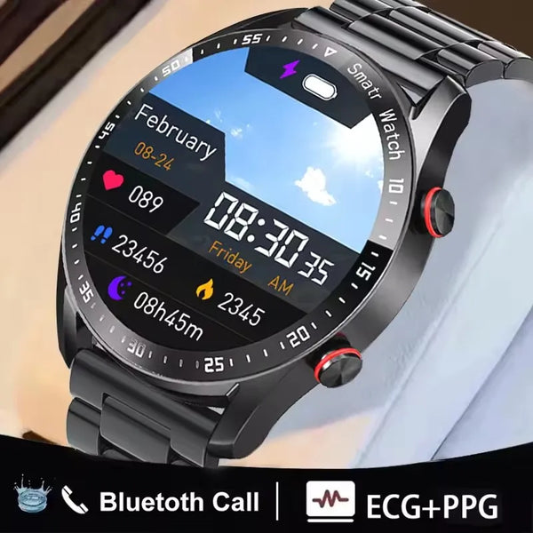 ECG+PPG Bluetooth Call Smart Watch Sports Waterproof