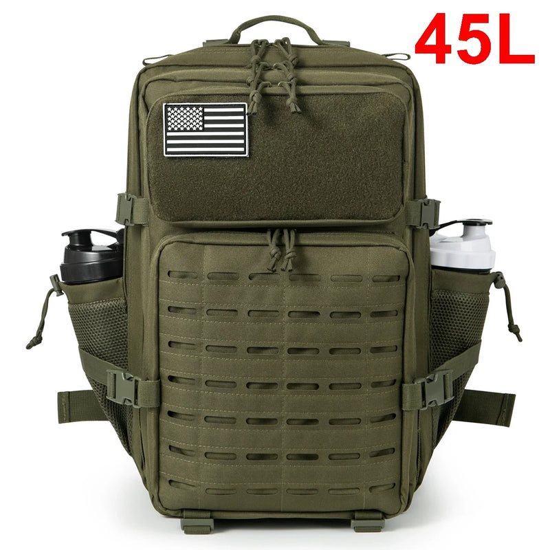 QT&QY 25L/45L Tactical Backpack for Men and Women Outdoor Survival Bug