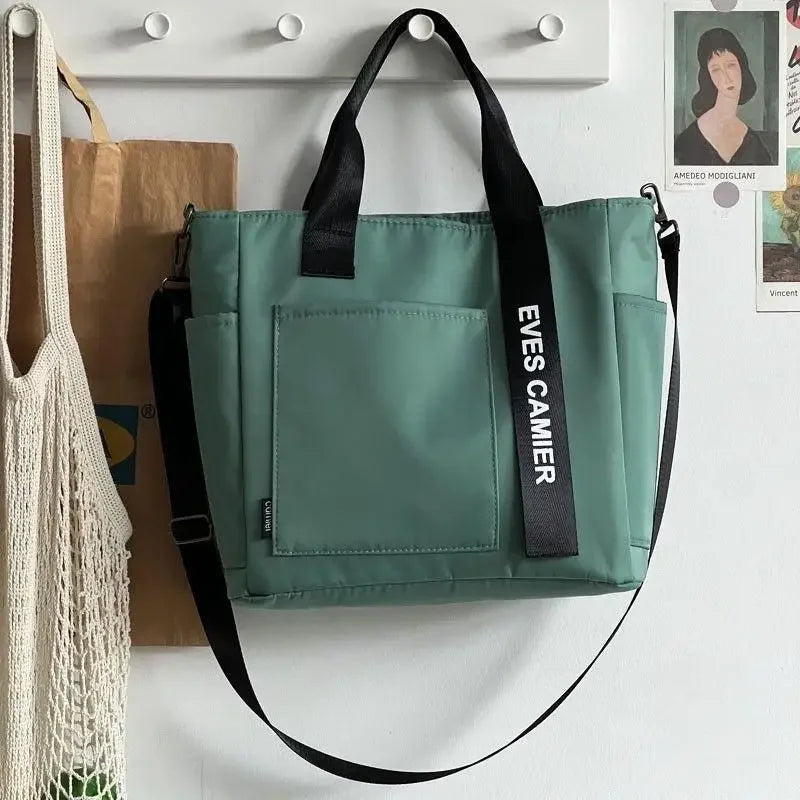 2025 New Casual Tote Large Bag Nylon Waterproof