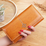 Women's Leather Wallet Fashion Women Purses 2025