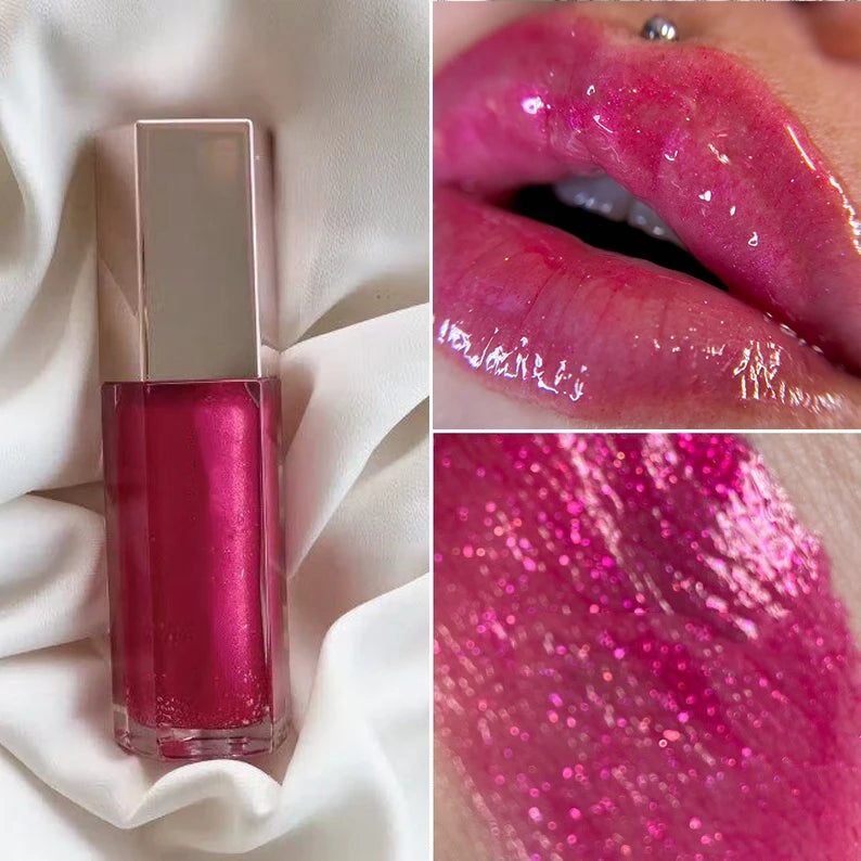 FB Gloss Bomb Cream Color Drip Lip Cream&Heat Makeup Liquid Lipstick Moisturizing Plumper Long Lasting Lipgloss