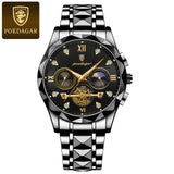 POEDAGAR Luxury Man Wristwatch Waterproof Quartz