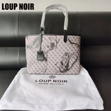 LOUP NOIR New Tote Bag for Women Famous Brands Bag  High Quality