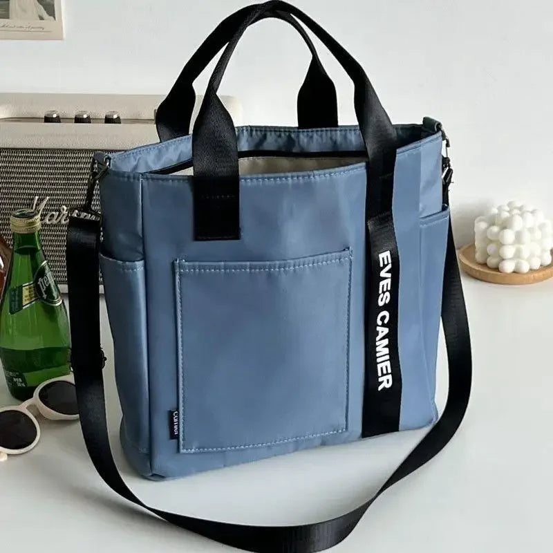 2025 New Casual Tote Large Bag Nylon Waterproof