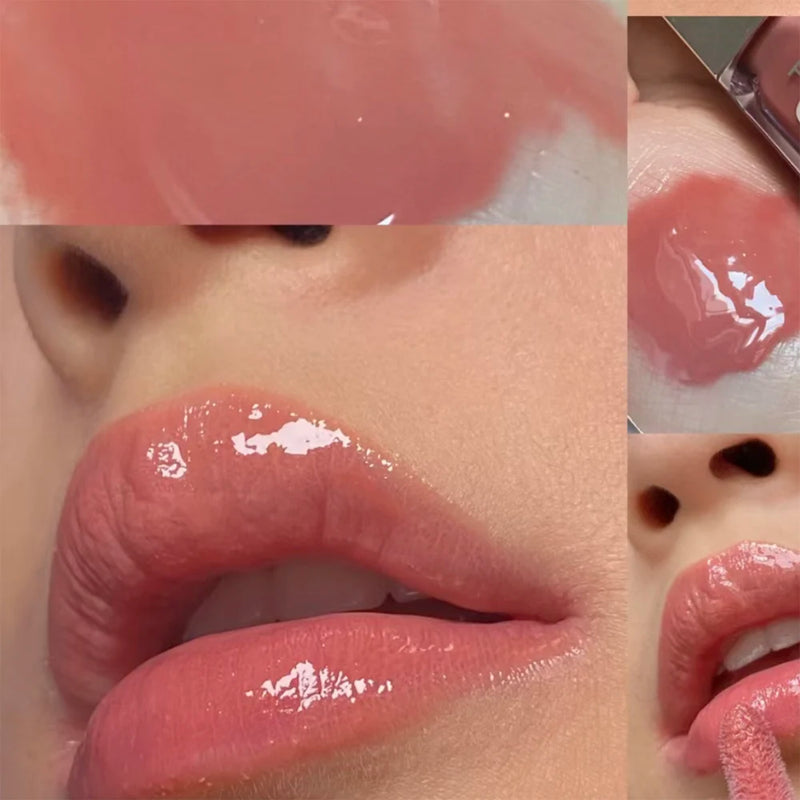 FB Gloss Bomb Cream Color Drip Lip Cream&Heat Makeup Liquid Lipstick Moisturizing Plumper Long Lasting Lipgloss