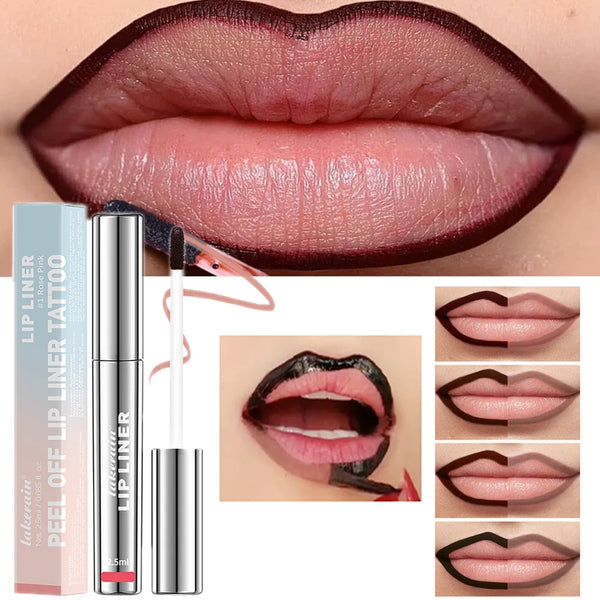 Waterproof Lip Liner Peel Off Tattoo Lipgloss Waterproof Long Lasting Matte