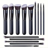 NEW 14PCS Makeup Brushes Set  Soft Fluffy Foundation Blush Powder Eyeshadow