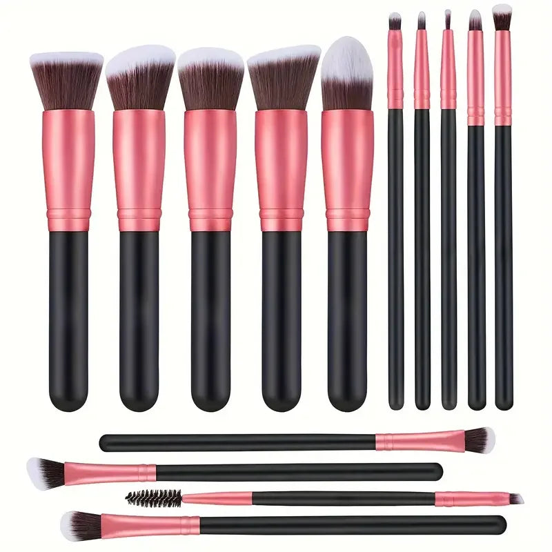 NEW 14PCS Makeup Brushes Set  Soft Fluffy Foundation Blush Powder Eyeshadow