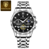 POEDAGAR Luxury Man Wristwatch Waterproof Quartz