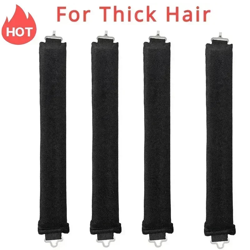 Hair Accessories Heatless Curls Beauty Women Curly Products Hair Curler Rubber Curling Sleep Hairdresser Tools Hair Foam Rollers