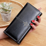 Women's Leather Wallet Fashion Women Purses 2025