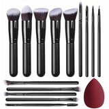 NEW 14PCS Makeup Brushes Set  Soft Fluffy Foundation Blush Powder Eyeshadow