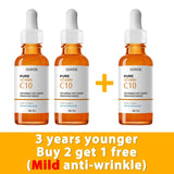 Vitamin C Wrinkle Remover Face Serum Lifting Firming Fade Fine Lines Anti-aging Essence Whitening Brighten Nourish Skin Care