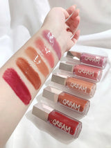 FB Gloss Bomb Cream Color Drip Lip Cream&Heat Makeup Liquid Lipstick Moisturizing Plumper Long Lasting Lipgloss