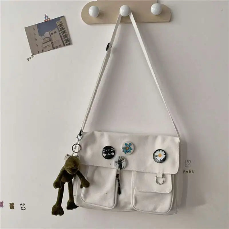 Cute Canvas Bag Wild Student Women