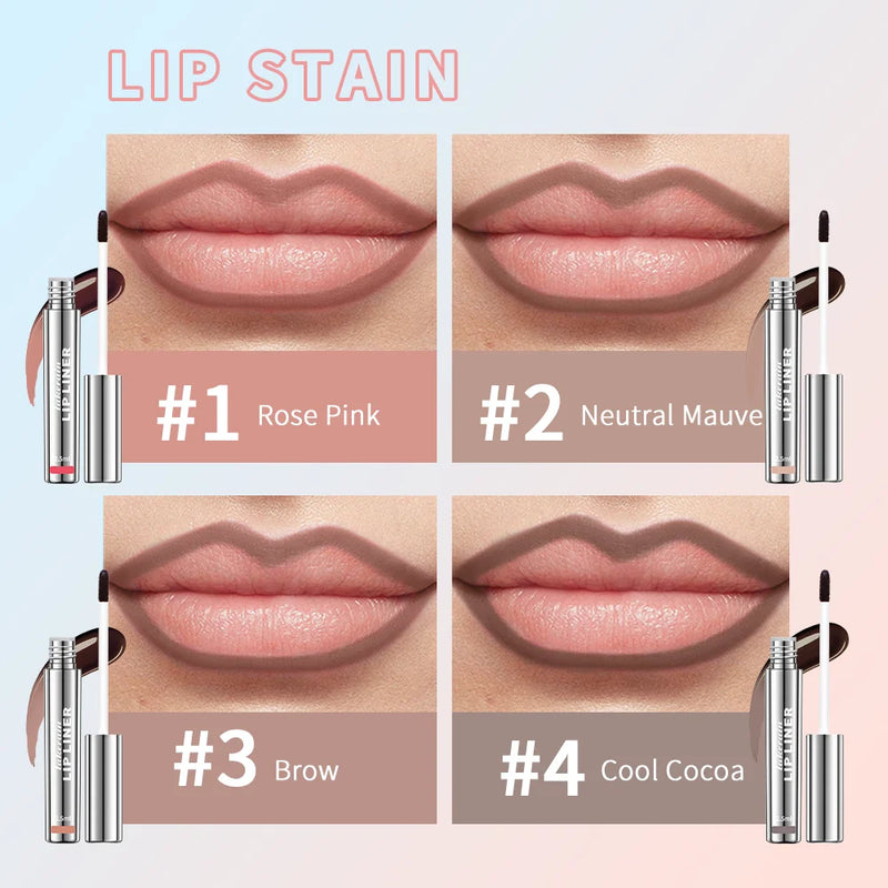 Waterproof Lip Liner Peel Off Tattoo Lipgloss Waterproof Long Lasting Matte