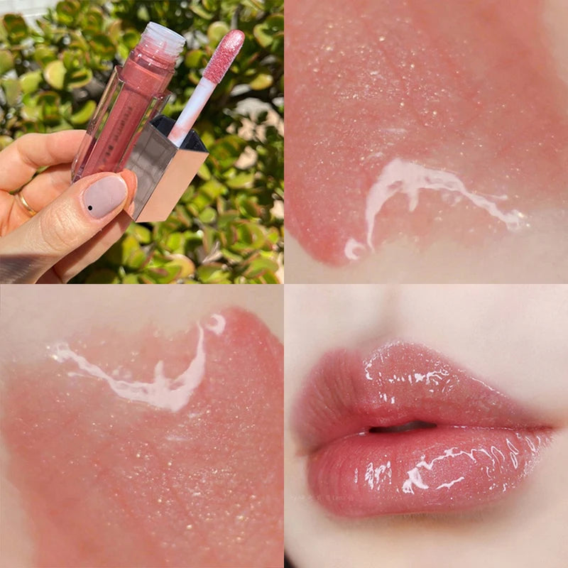 FB Gloss Bomb Cream Color Drip Lip Cream&Heat Makeup Liquid Lipstick Moisturizing Plumper Long Lasting Lipgloss