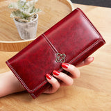 Women's Leather Wallet Fashion Women Purses 2025