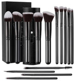 NEW 14PCS Makeup Brushes Set  Soft Fluffy Foundation Blush Powder Eyeshadow