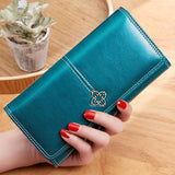 Women's Leather Wallet Fashion Women Purses 2025