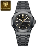 POEDAGAR Luxury Military Man Waterproof Luminous Date Week