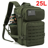 QT&QY 25L/45L Tactical Backpack for Men and Women Outdoor Survival Bug