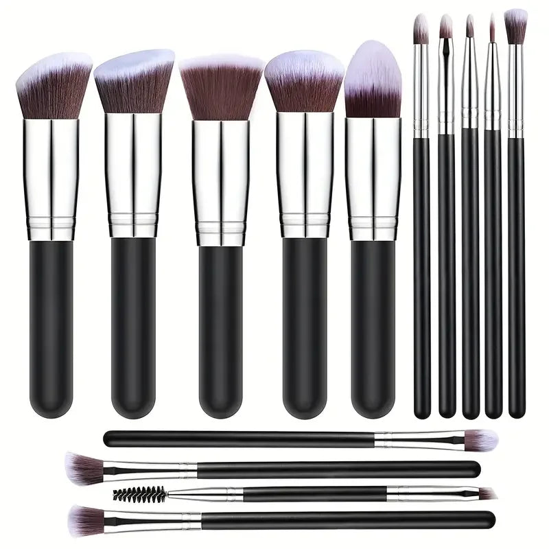 NEW 14PCS Makeup Brushes Set  Soft Fluffy Foundation Blush Powder Eyeshadow